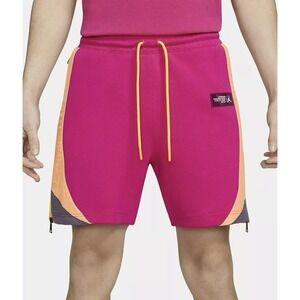Nike Jordan 23 Engineered Fleece Shorts Pink Fireberry CZ4822 Men's Medium $80